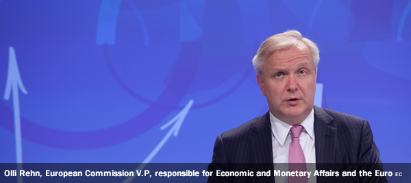 Olli Rehn, Vice-President of the EC in charge of Economic and Monetary Affairs and the Euro