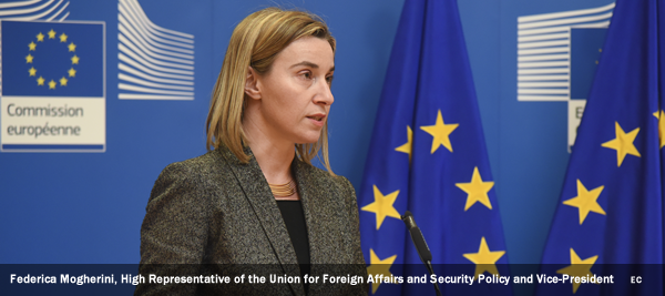 Federica Mogherini, High Representative of the Union for Foreign Affairs and Security Policy and Vice-President of the EC