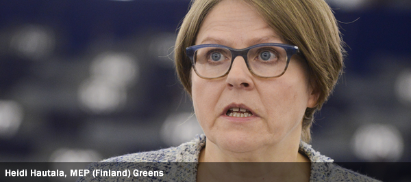 Heidi Hautala, MEP (Finland) Greens