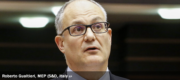 Roberto Gualtieri, MEP, S&D, Italy