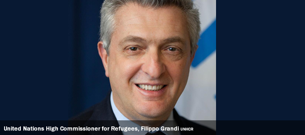 United Nations High Commissioner for Refugees, Filippo Grandi