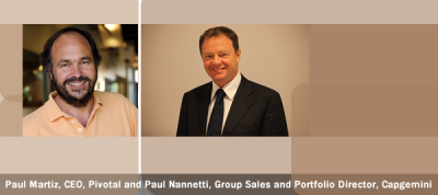 Paul Martiz, CEO, Pivotal and Paul Nannetti, Group Sales and Portfolio Director, Capgemini